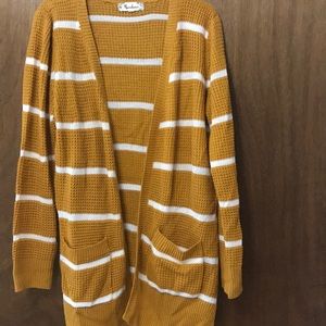 Super cozy open front sweater. XL